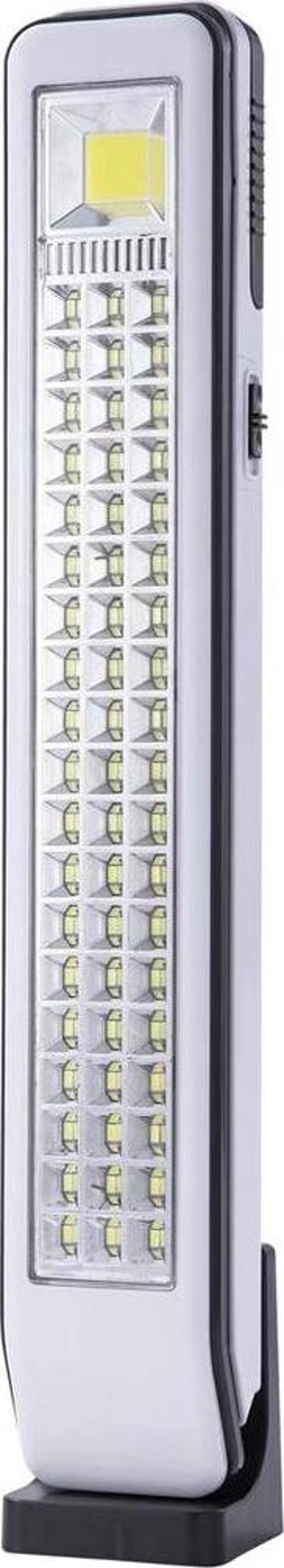 Powermaster T2 58 Ledli Şarjlı Solar Güneş Enerjili Ve Powerbank Özellikli Işıldak Kamp Lambası Aydınlatma - Image 1