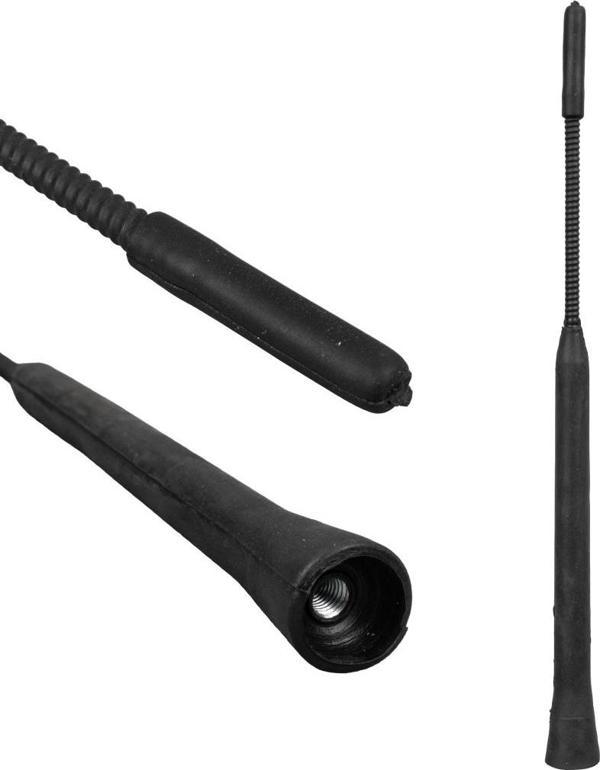 POWERMASTER UNIVERSAL M.6 DİŞLİ KISA ÇUBUK OTO ANTENİ - Image 1