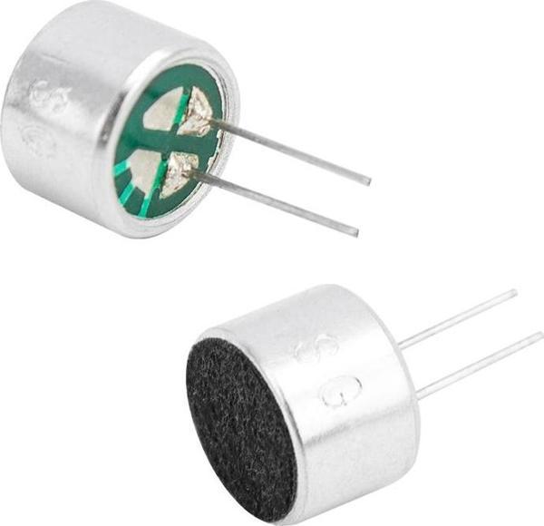 Ayt Mikrofon Kapsülü 10x7 Mm Tel Bacak IC-229A Mikrofon İç Parçası - Image 1