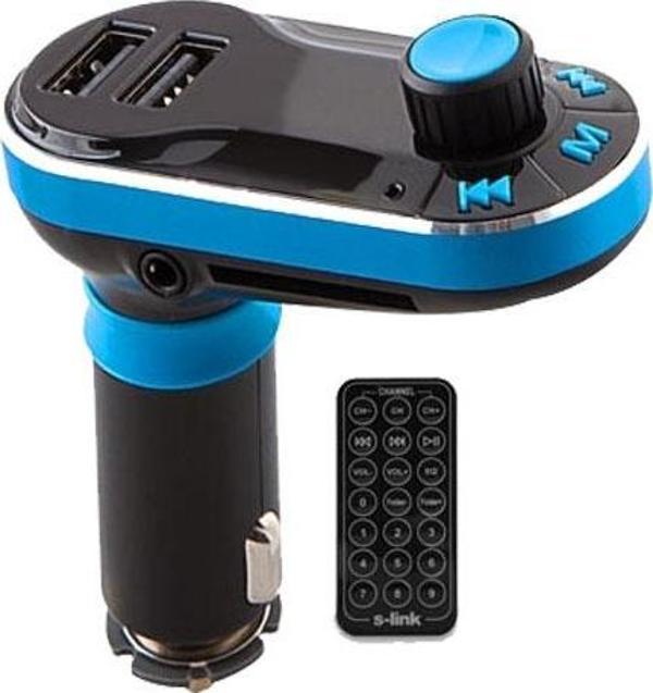 S-LINK SL-FM66 USB ŞARJLI USB/FM FM TRANSMITTER - Image 1