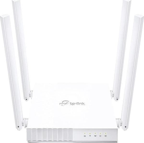 Tp-Link Archer C24 AC750 4 Port Kablosuz Dual Band Router Wifi Sinyal Güçlendirici - Image 1
