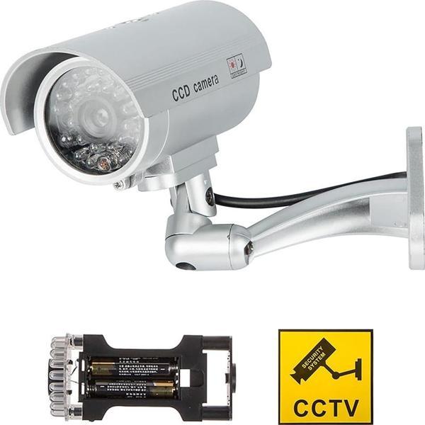 Powermaster Kırmızı Ledli Caydırıcı Sahte Maket Kamera Pilli Yanıp Sönen Işık Dış Mekan İçin Uygun - Image 1