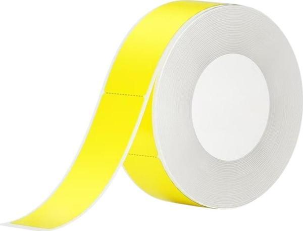 Ayt Powermaster PM-25301 Taşınabilir Bluetooth Termal Yazıcı Etiketi Sarı Yapışkanlı 4 Cm Etiket Rulo - Image 1