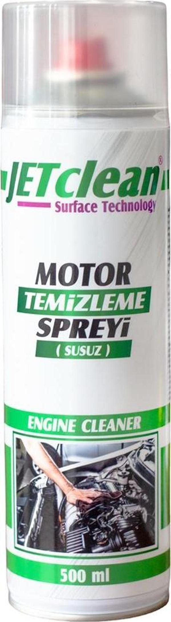 Jetclean 500 Ml Oto Motor Temizleme Spreyi Araç Bakım Sprey Susuz - Image 1