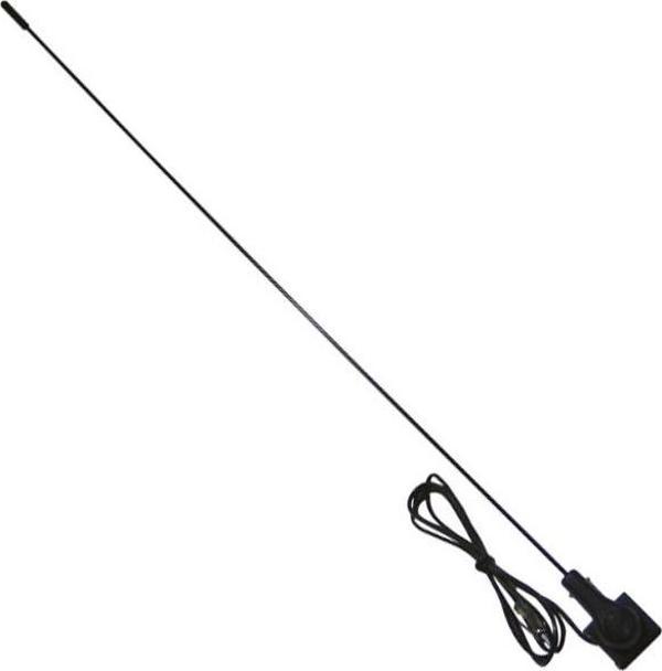 Yes-100 Kısa Düz Oluk Oto Teyp Radyo Anteni 55 Cm Araç Anten - Image 1