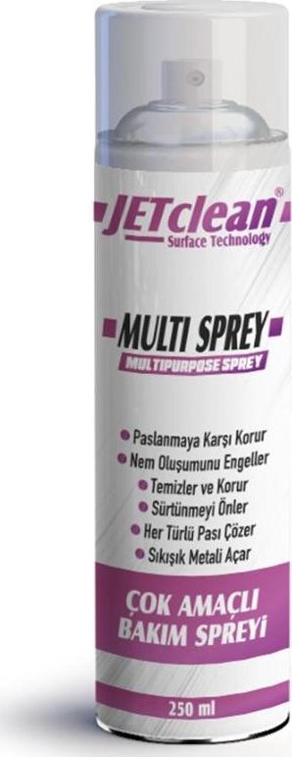 Jetclean WD-40 250 Ml Demir Pas Sökücü Multisprey Ağır Pas Sökücü Sprey - Image 1
