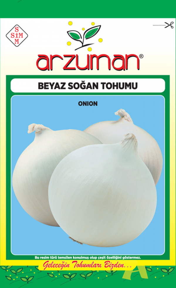 BEYAZ SOĞAN TOHUMU 5 GR ORT 1250 AD TOHUM - Image 1