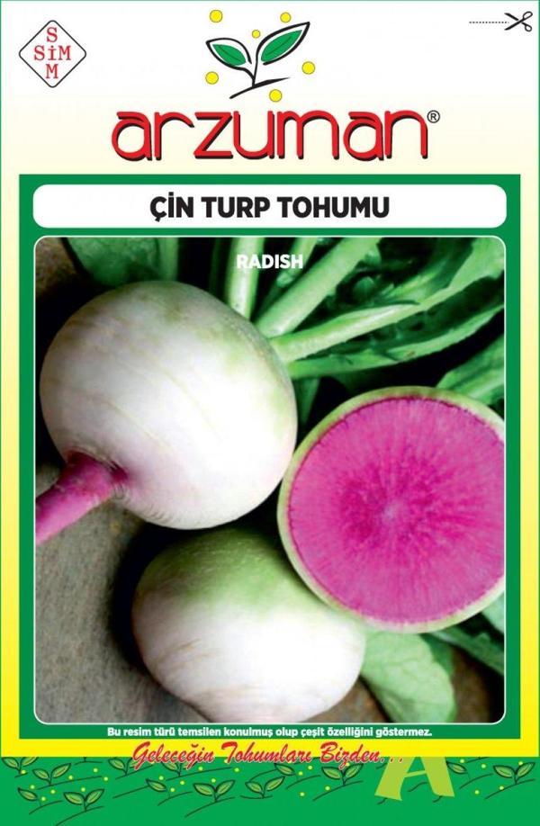 ÇİN TURP TOHUMU 10 GR ORT 900 AD TOHUM - Image 1
