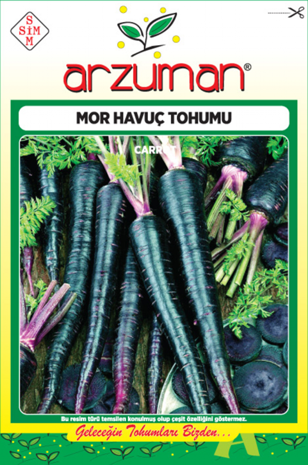 MOR HAVUÇ TOHUMU 10 GR ORT 3000 AD TOHUM - Image 1