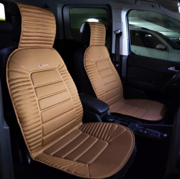 
Chevrolet Aveo Lüx Oto Koltuk Minderi Ön 2'li Set Bumerang Serisi TABA - Image 1