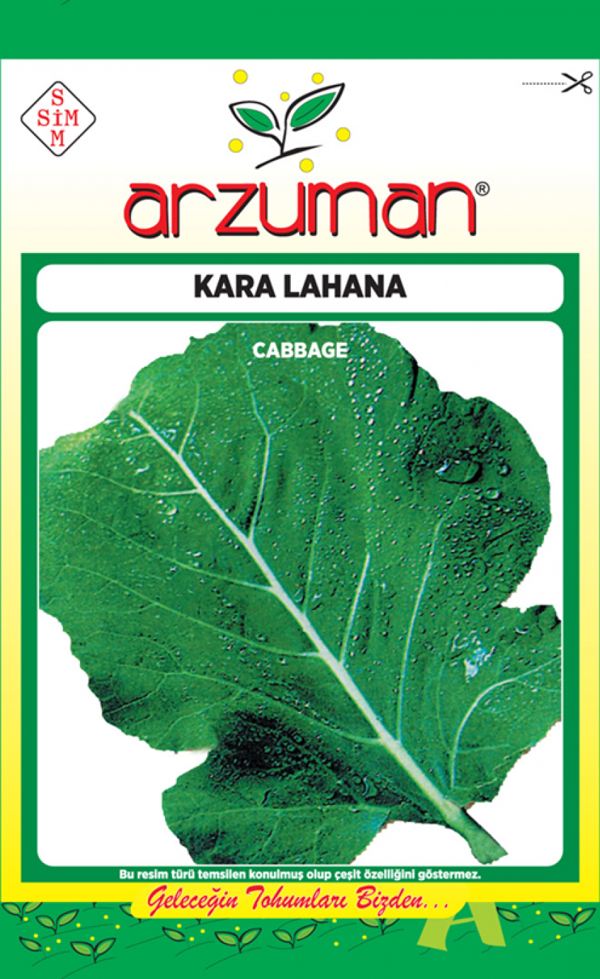YAPRAK-KARALAHANA TOHUMU 10 GR ORT 2000 AD TOHUM - Image 1