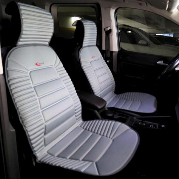 
Bmw 2 SERİSİ 220 Lüx Oto Koltuk Minderi Ön 2'li Set Bumerang Serisi GRİ - Image 1