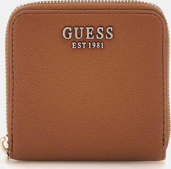 Guess Kadın Kahverengi Laurel Logolu Mini Cüzdan - Image 1