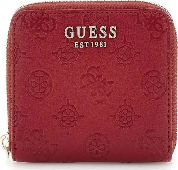 Guess Kadın Kırmızı Gerty 4G Logolu Cüzdan - Image 1