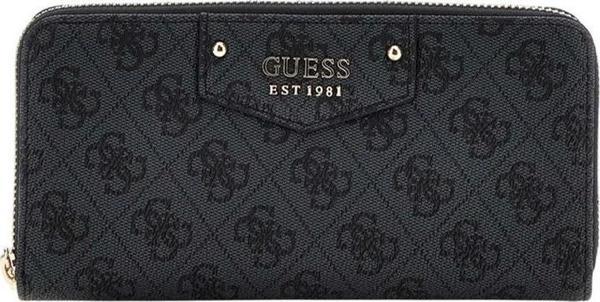 Guess Kadın Siyah  Eco Brenton Logolu Cüzdan - Image 1