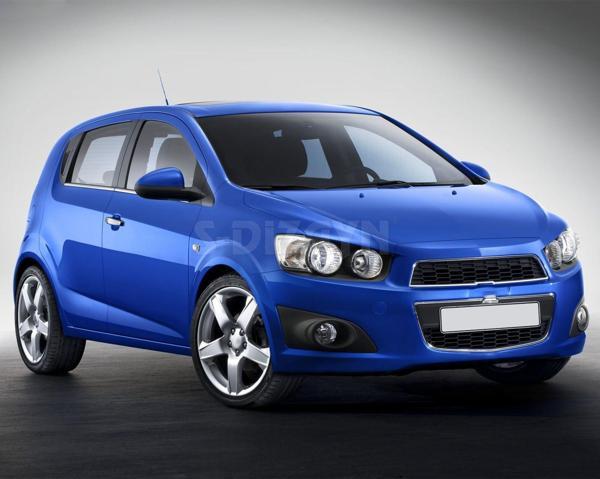 Chevrolet Aveo Uyumlu 2 Hatchback Krom Kapı Kolu 2 Kapı 2012 Üzeri - Image 1