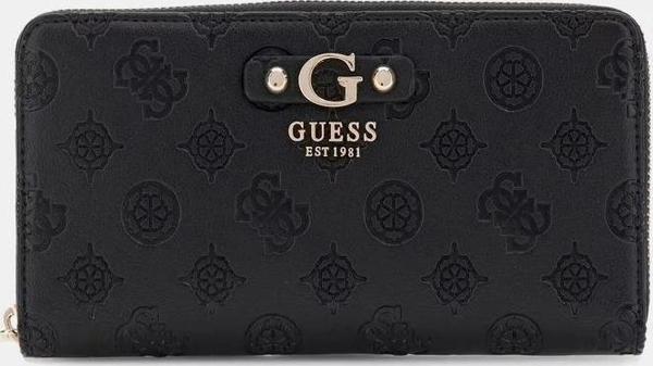 Guess Kadın Siyah Gerty 4G Logolu Cüzdan - Image 1
