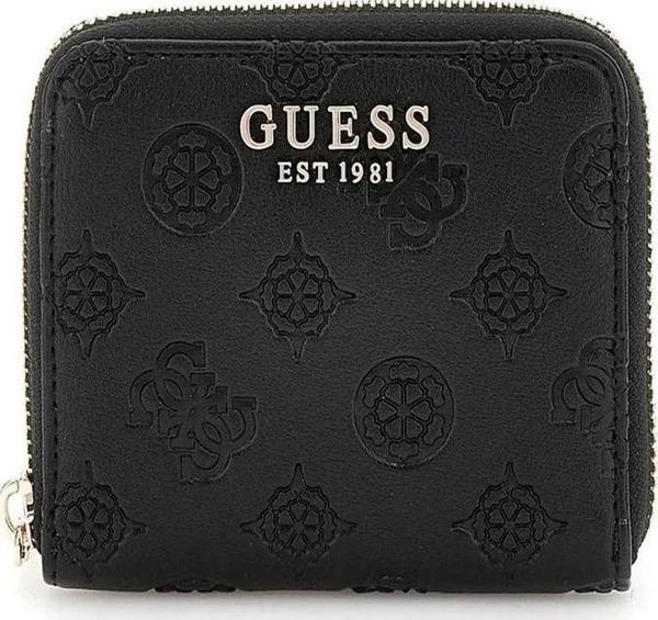 Guess Kadın Siyah Gerty 4G Logolu Mini Cüzdan - Image 1
