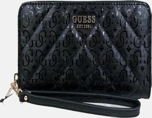 Guess Kadın Siyah Laurel 4G Logolu Cüzdan - Image 1