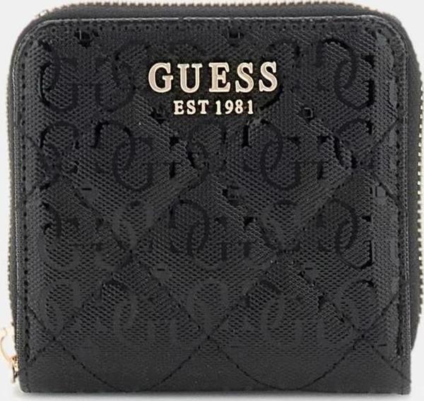 Guess Kadın Siyah Laurel 4G Logolu Mini Cüzdan - Image 1