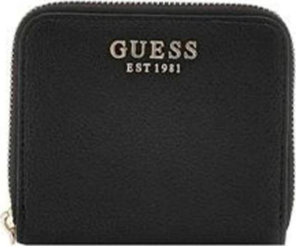 Guess Kadın Siyah Laurel Logolu Mini Cüzdan - Image 1