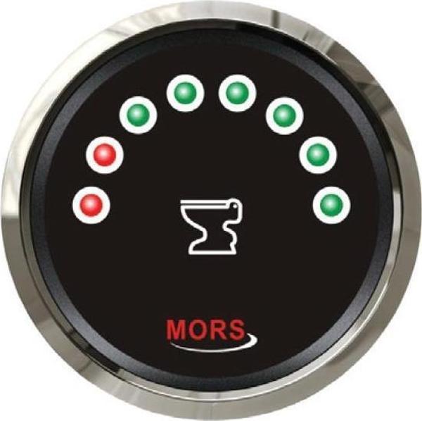 Mors Dijital Atık Su Göstergesi 12-24 Volt Siyah - Image 1