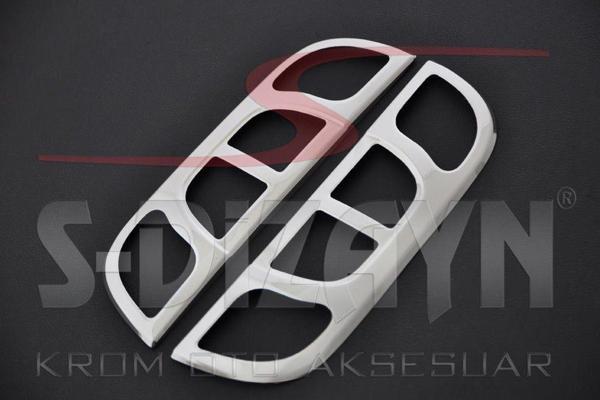 Fiat Fiorino Uyumlu Krom Stop Çerçevesi 2 Parça 2008 Üzeri - Image 1