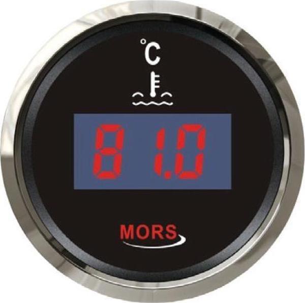 Mors Dijital Hararet Göstergesi 12-24 Volt Siyah - Image 1