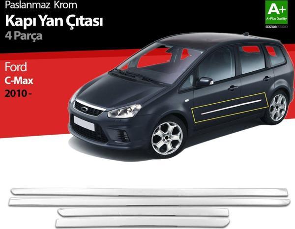 Ford C-Max Uyumlu Krom Kapı Yan Çıtası 2010 Üzeri - Image 1