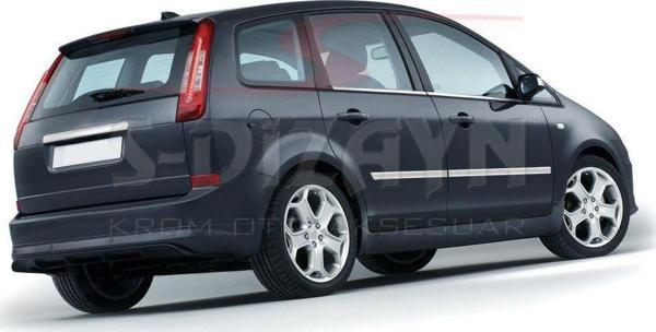Ford C-Max Uyumlu Krom Yan Kapı Çıtası 4 Parça 2003-2010 - Image 1