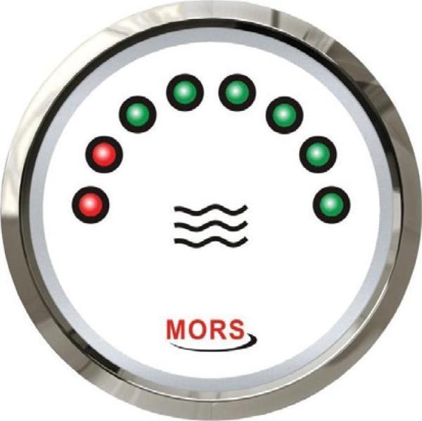 Mors Dijital Su Göstergesi 12-24 Volt Beyaz - Image 1