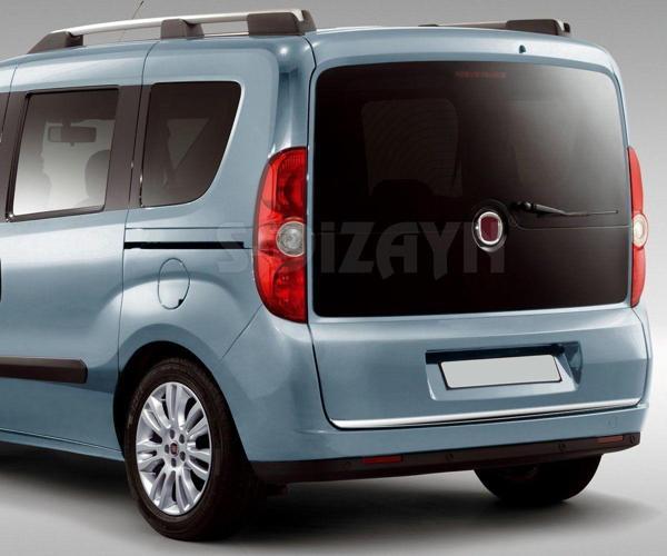 Fiat Doblo Uyumlu Krom Bagaj Alt Çıtası 2010-2015 - Image 1