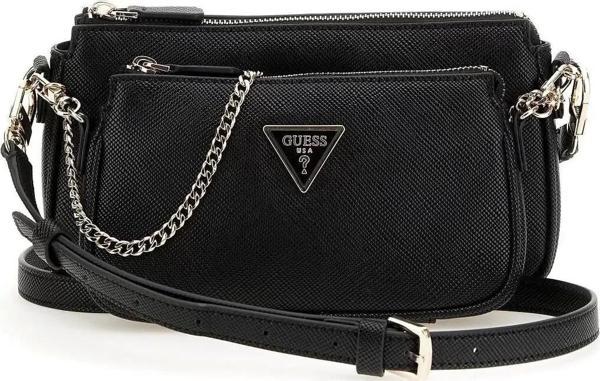 Guess Kadın Siyah Noelle Crossbody Çanta - Image 1