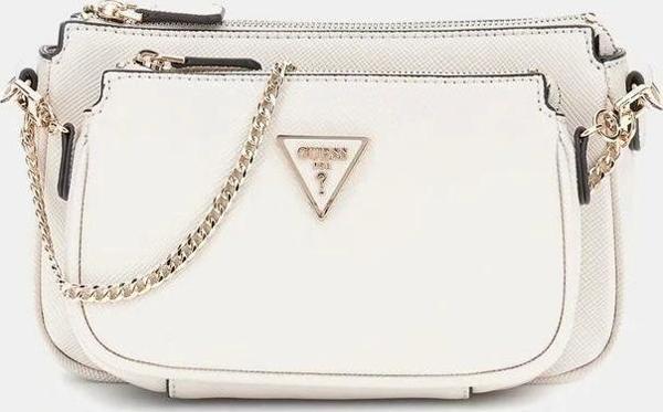 Guess Kadın Bej Noelle Saffiano Mini Çapraz Çanta - Image 1