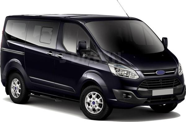 Ford Tourneo Uyumlu Custom Krom Kapı Kolu 4 Kapı 9 Parça 2012 Üzeri - Image 1