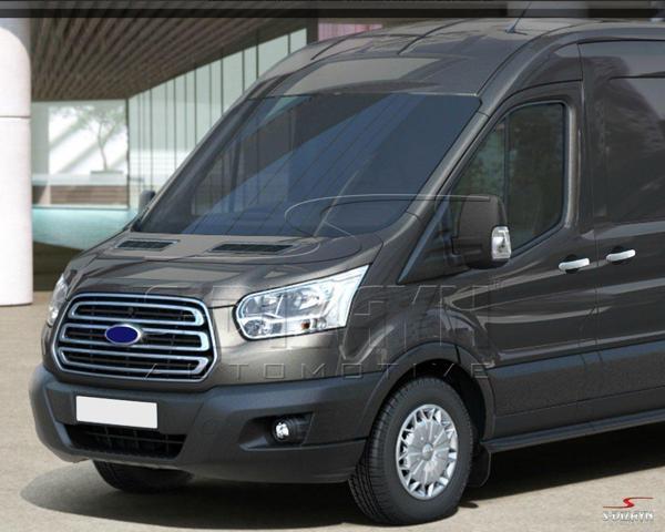 Ford Transit Uyumlu Krom Kapı Kolu 4 Kapı 9 Parça 2014 Üzeri - Image 1