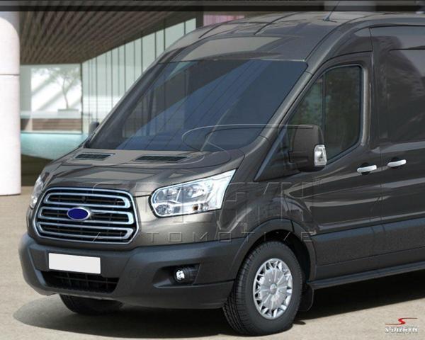 Ford Transit Uyumlu Krom Kapı Kolu 5 Kapı 11 Parça 2014 Üzeri - Image 1