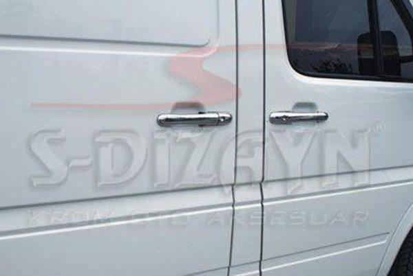 Mercedes Sprinter Uyumlu W901 Krom Kapı Kolu 4 Kapı 2000-2006 - Image 1