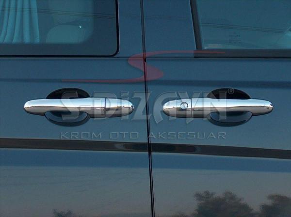 Mercedes Vito Uyumlu Krom Kapı Kolu 4 Kapı 2004-2014 - Image 1