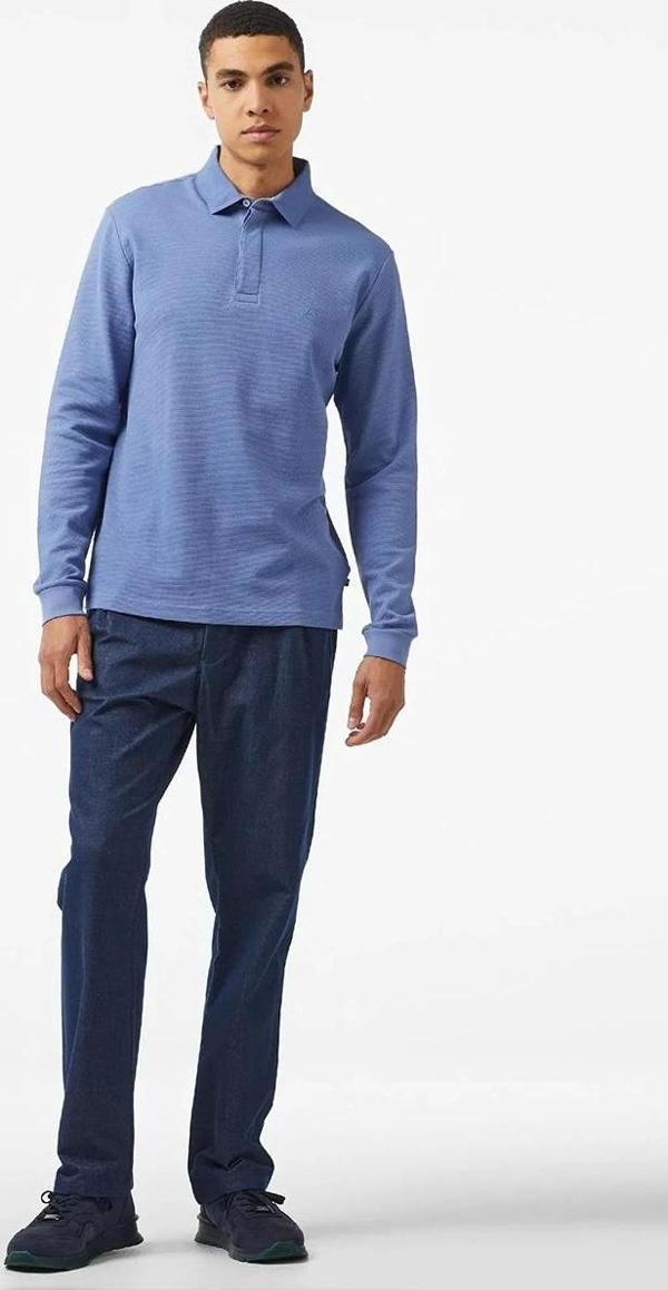 Nautica Erkek Mavi Polo  Kazak - Image 1