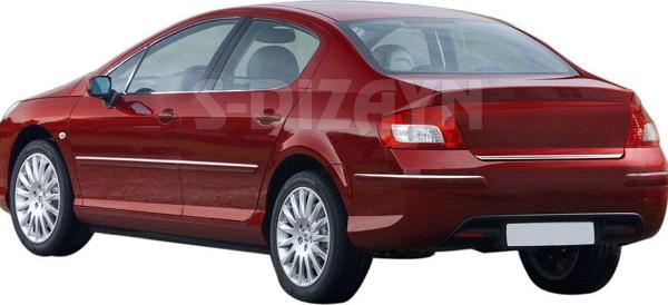 Peugeot 407 Uyumlu Krom Bagaj Alt Çıta 2004-2010 - Image 1
