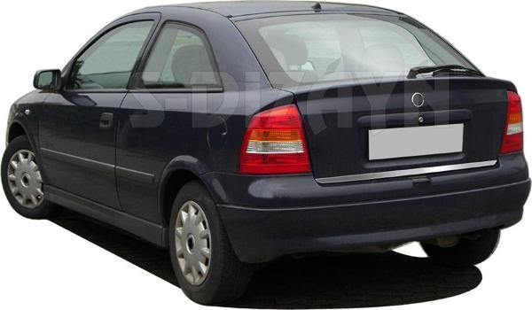 Opel Astra Uyumlu G Sedan Krom Bagaj Alt Çıta 1998-2009 - Image 1
