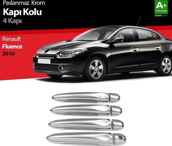 Renault Fluence Uyumlu Krom Kapı Kolu 4 Kapı 2010 Üzeri - Image 1