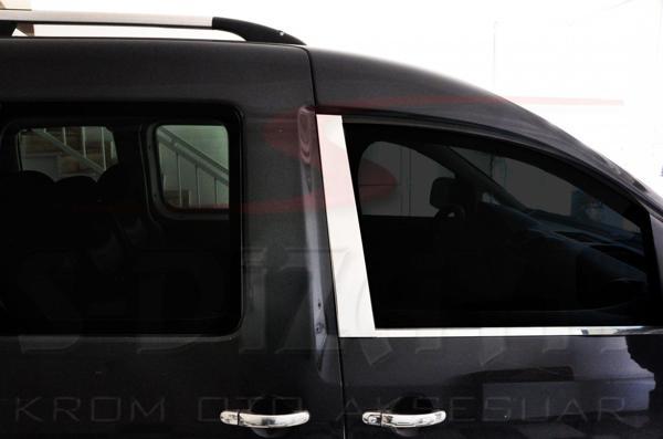 Volkswagen Caddy Krom Kapı Uyumlu Direği 2 Parça 2004-2015 - Image 1