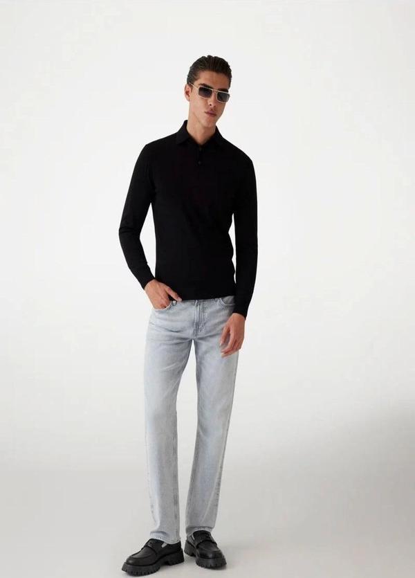 Guess Erkek Gri Angels Slim Jean - Image 1