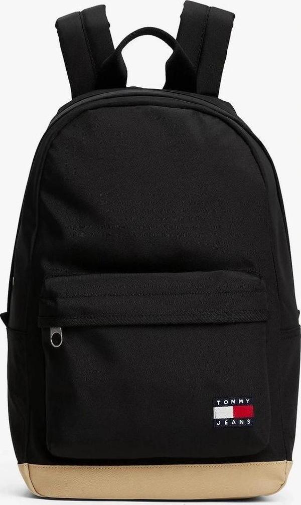 Tommy Hilfiger Erkek  Siyah Temel Dome Sırt Çantası - Image 1