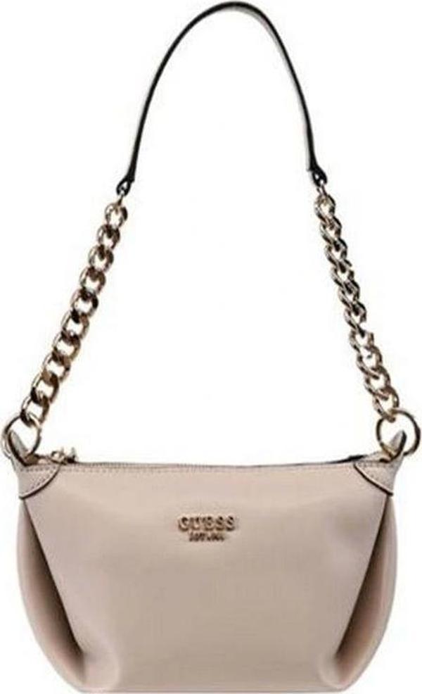 Guess Kadın Krem Eco Evaine Omuz Çantası - Image 1