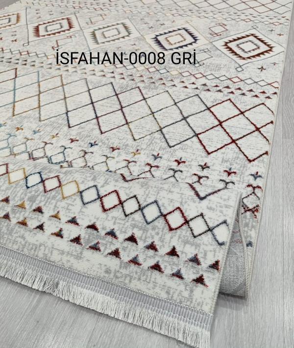 Decoser İsfahan Koleksiyonu Dokuma Halı IS0008 Gri - Image 1