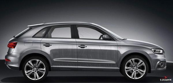 Audi Q3 Uyumlu Kapı Koruma Çıtası Krom 2012 Üzeri - Image 1