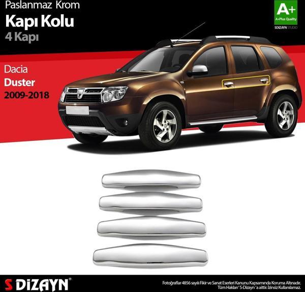 Dacia Duster Uyumlu Krom Kapı Kolu 4 Kapı 2009-2018 - Image 1